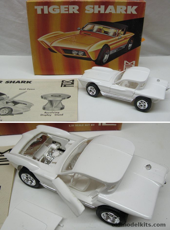 MPC 1/25 Tiger Shark Custom Car, 502-200 plastic model kit